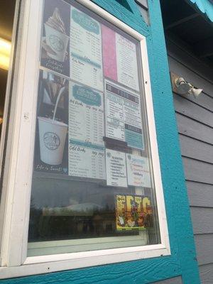 Menu/window