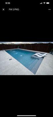 Type of pool we build