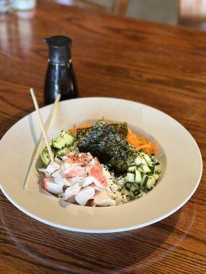 California Sushi Bowl they have in special this weekend (2-23-24)