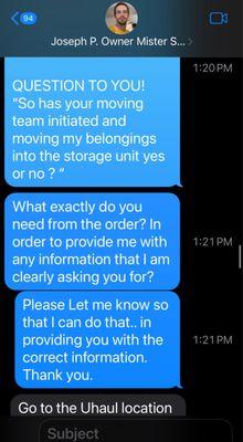 EVERY1 BEWARE! Read proof of my text messages in exchange, with owner. Pics /vids.