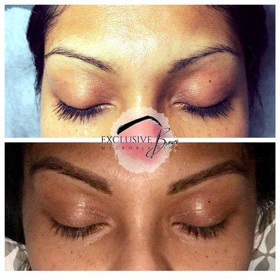 Healed Ombrè Brows