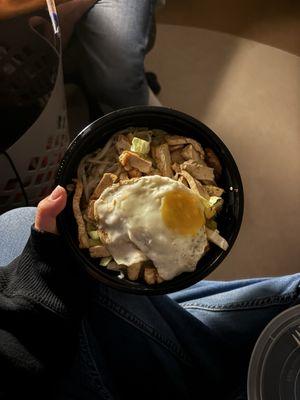 crazy's bibimbap with tofu