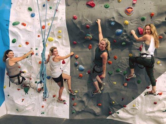 Some of the awesome ladies in our CLIMB Fit class!