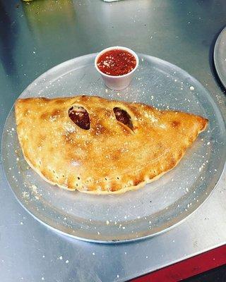 One of our most popular.. The Roni Calzone