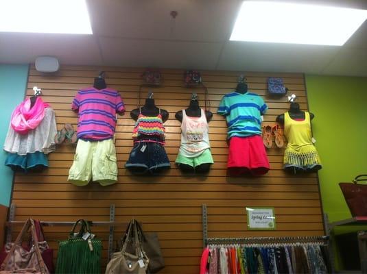 Some nice summer fashions from Plato's!