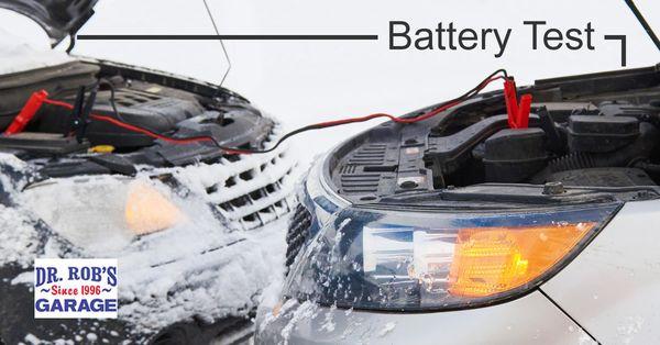 Don't risk having a dead battery in the cold, Maine winter. Have us check your battery with your next service.