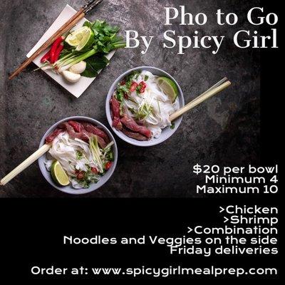 Order online @ www.spicygirlmealprep.com