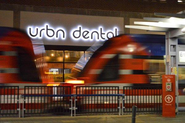 URBN Dental Midtown: Unmissable on Main Street, Right Next to the Convenient Light Rail Stop! Your Downtown Houston Dentist.