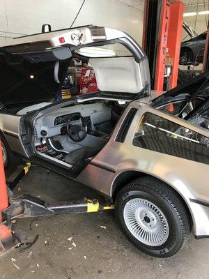 Yes it's a Delorean.