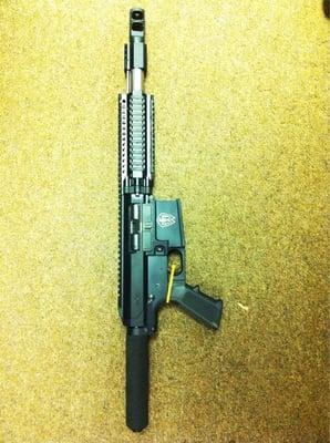 AR-10 pistol!