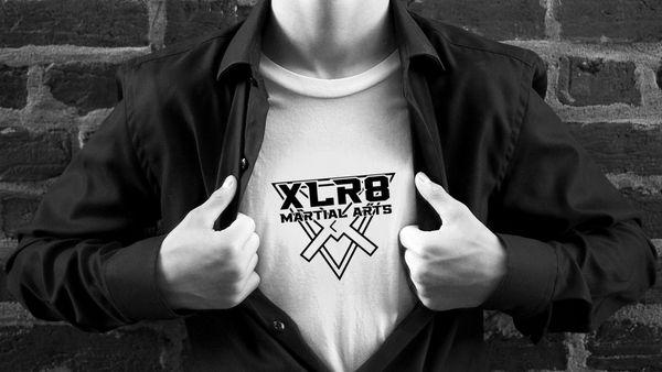 XLR8 Logo on chest