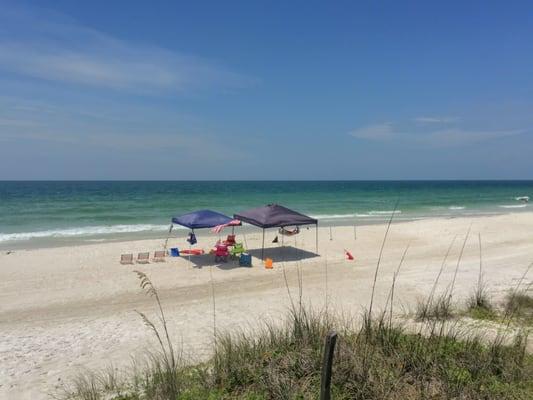 The beautiful beaches of Cape San Blas, FL