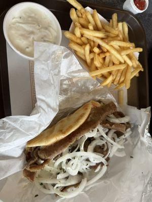 Gyro Sandwich Combo