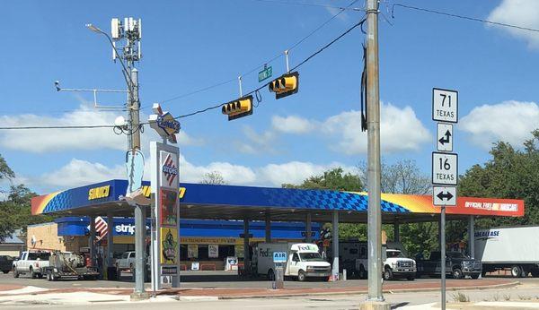 Stripes Sunoco gas station