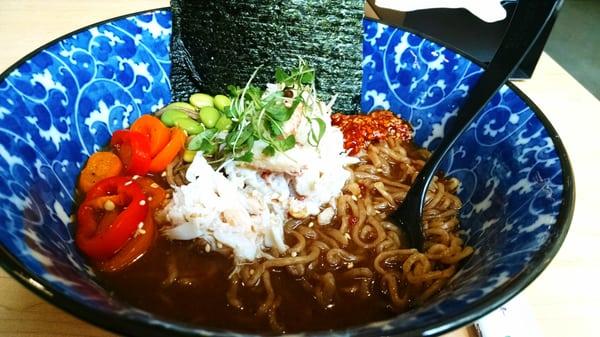 Large Dungeness Crab Miso Ramen ($7.95)