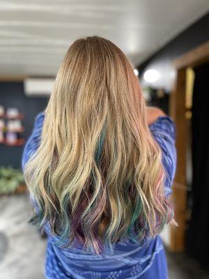 Balayage and vivids