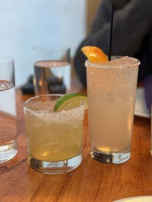 Mezcal Margarita & Mezcal Paloma