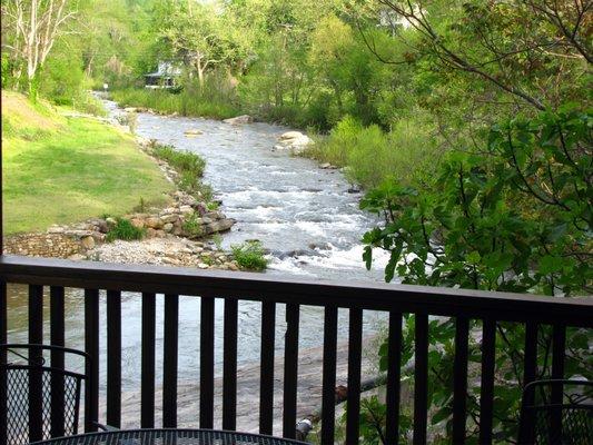 This view of the Rocky Broad River is beyond comparison.