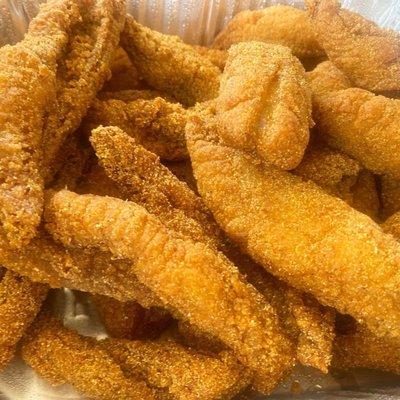 Golden Fried Perch