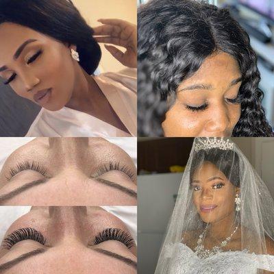 Services offered: Eyelash Extensions, full Face Makeup, Bridal Makeup.