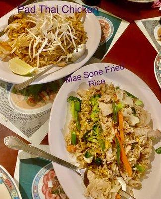 15. Mae Sone's Fried Rice 26. Pad Thai