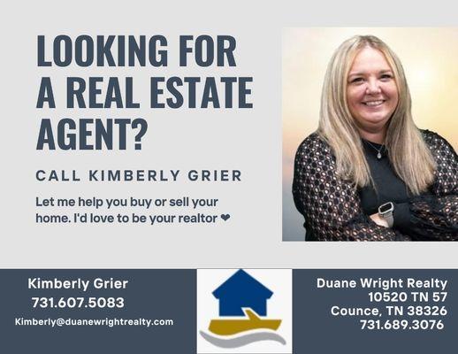 Kimberly Grier - Duane Wright Realty