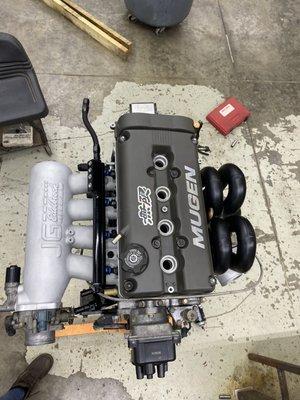 Honda Civic motor swap