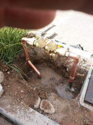 Backflow repair and instalation