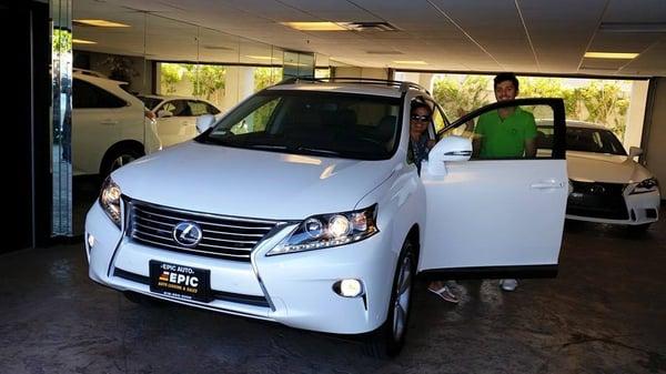 2015 White Lexus RX350