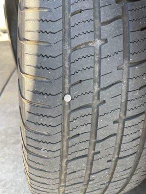 Nail in my tire