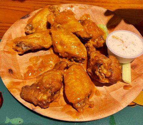 Hot Garlic Wings