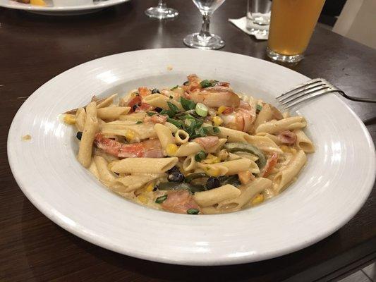 Bayou shrimp pasta