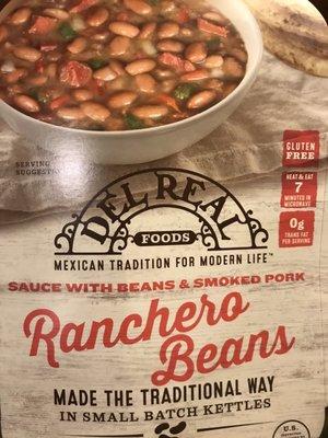 Ranchero beans are delicious!