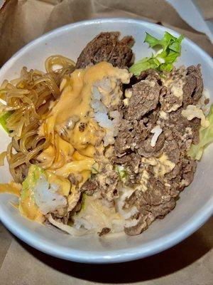 Beef Bulgogi bowl   @hybrideater