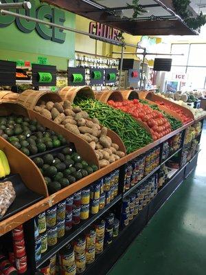 Huge Varieties of Produce