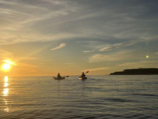 Sunset Paddling