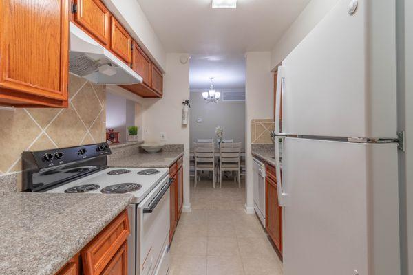 Kitchen - 2 Bedroom Apartment