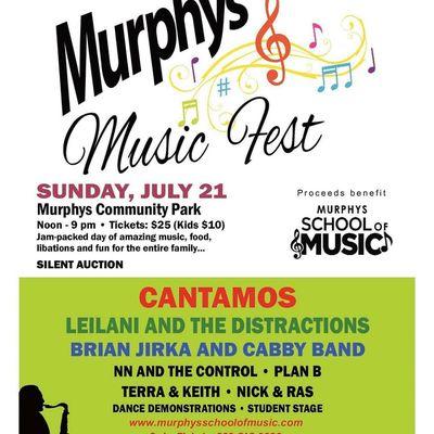 Our 2nd annual Murphys Music Fest.  See you at the 3rd annual in Aug 2020.