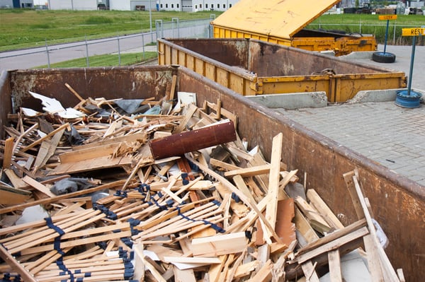 building site waste removal