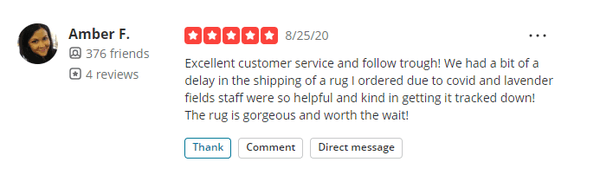 Yelp review that is hidden