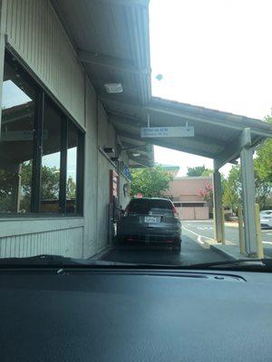 Drive thru, love  it!