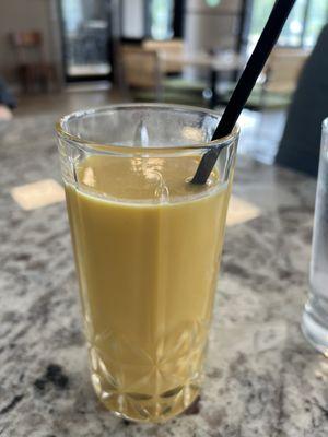 Mango lassi - yum!