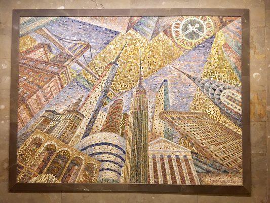 Our lobby mosaic