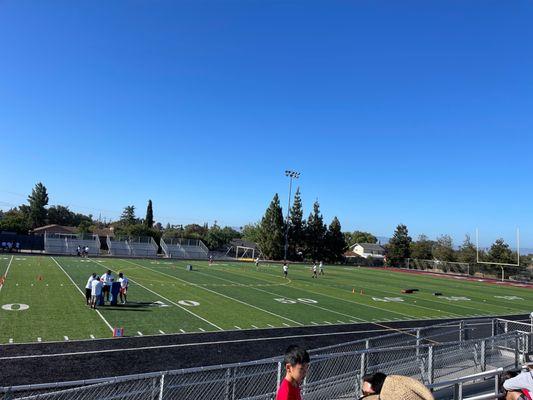 Football camp with Stephen Anderson