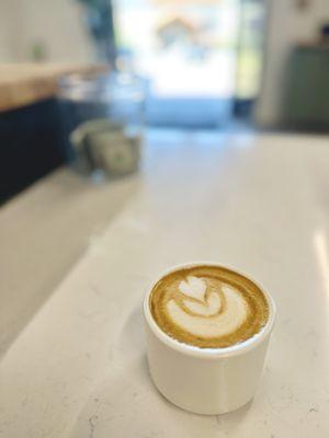 Oat milk cappuccino