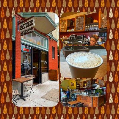 Montage of images from Cafeto Coffee Shop