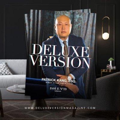 Featured on the cover of Deluxe Version Magazine!