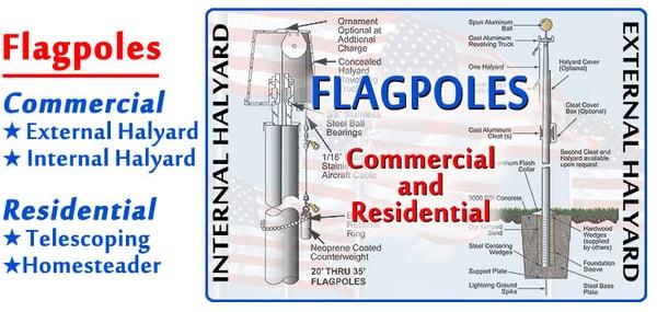 Flagpoles_Commerical_Residential