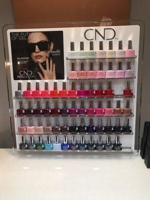 CND gel polishes!