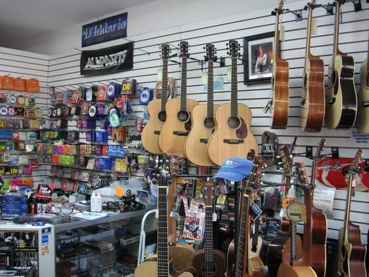 A Sound Choice is stocked with more gear in a small store to cover all your musical needs.